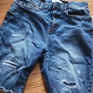 Old Navy Kid's Distressed Blue Jean Shorts